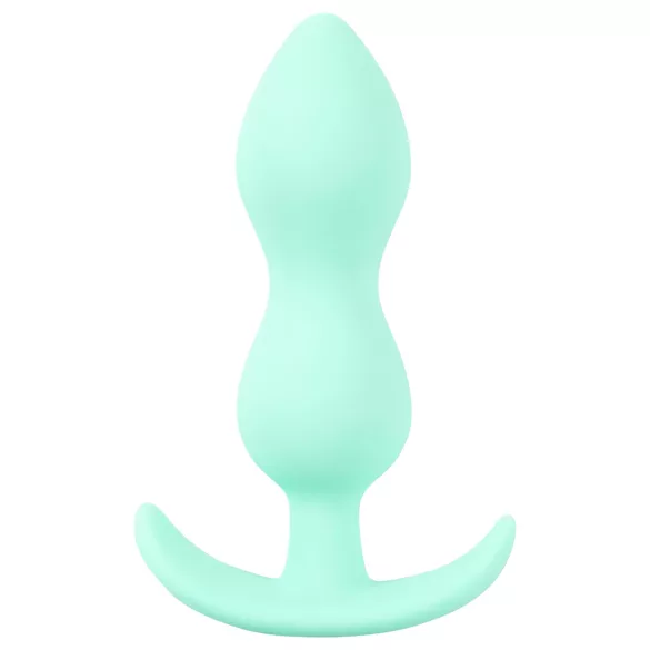 Cuties - korek analny mini - silikonowy - miętowy 2,3 cm
