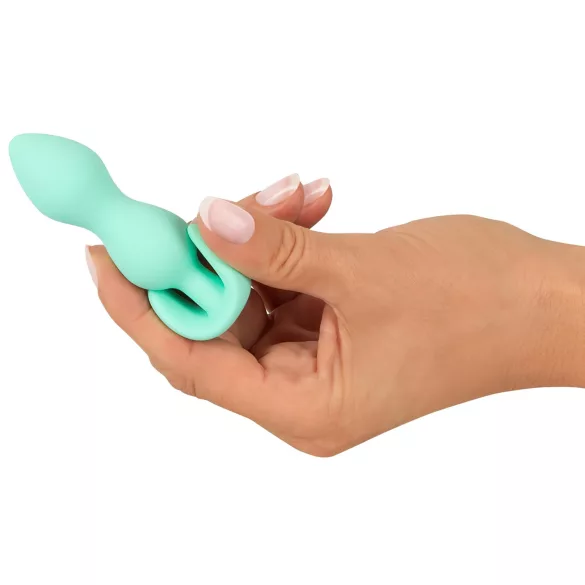 Cuties - korek analny mini - silikonowy - miętowy 2,3 cm