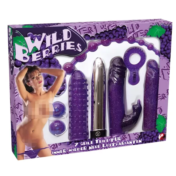 You2Toys - zestaw wibratorów - brokatowy - 7 elementów