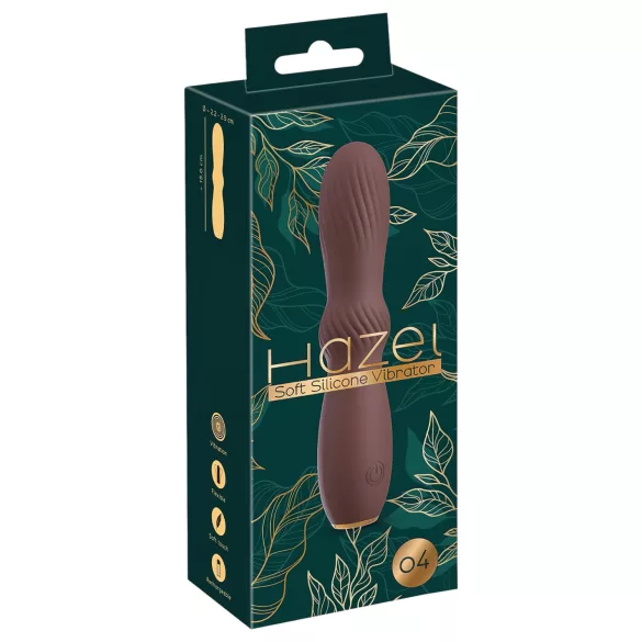 You2Toys Hazel 04 - wibrator ładowany USB - elastyczny silikon - fioletowy