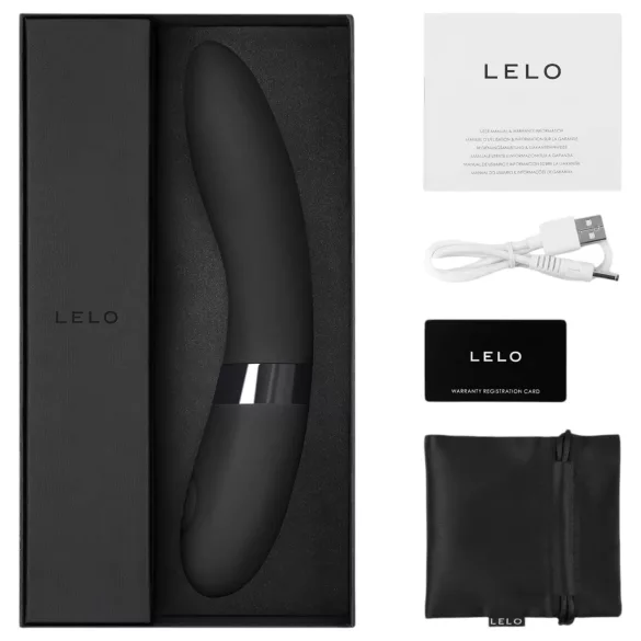 LELO Elise 2 - wibrator klasy premium - czarny