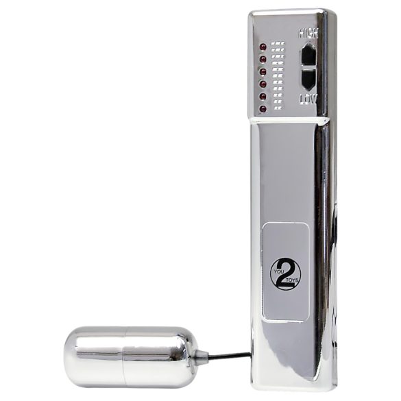 You2Toys Climax - wibrujące jajko - srebrny