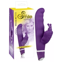 SMILE - wibrator motylek na łechtaczkę - silikon