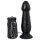 You2Toys - wibrator analny z funkcją pchającą - silikon czarny