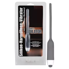   You2Toys - dilator do penisa z wibracją - silikonowy - szary 6mm