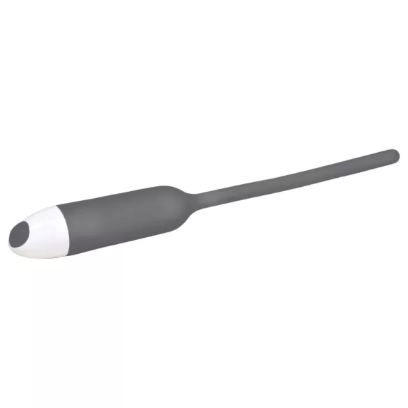 You2Toys - dilator do penisa z wibracją - silikonowy - szary 6mm