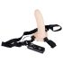 You2Toys - strap-on wibrator z wibracjami - naturalny kolor