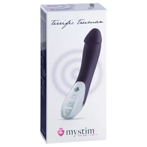 mystim Terrific Truman - wibrator dwusilnikowy - niebieski