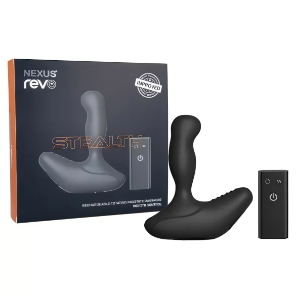 Nexus Revo Stealth - wibrator prostaty z pilotem - obrotowy