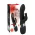 SMILE Blacky - wibrator z 2 silnikami USB - czarny