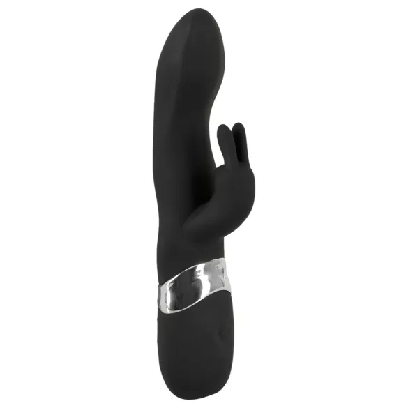 SMILE Blacky - wibrator z 2 silnikami USB - czarny