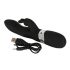 SMILE Blacky – Wibrator USB z 2 silnikami (czarny)