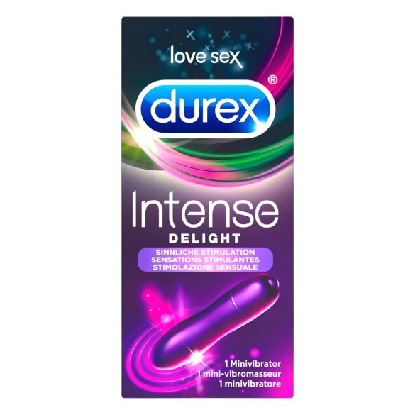 Durex - mini wibrator bullet - intensywny - fioletowy