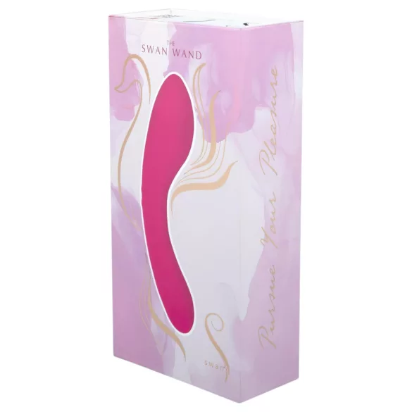 The Swan Wand - masażer wibracyjny ładowany USB - różowy
