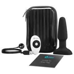   b-Vibe - obrotowy koralikowy wibrator analny z akumulatorem (czarny)
