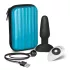 b-Vibe - obrotowy koralikowy wibrator analny z akumulatorem (czarny)