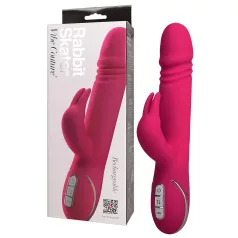   Vibe Couture - wibrator króliczek z funkcją pchania - różowy