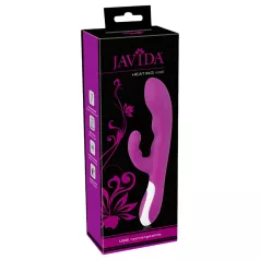   Javida - wibrator do łechtaczki z funkcją grzania - silikon różowy