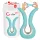 G-vibe Mini - wibrator silikonowy USB - miętowy