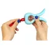 G-vibe Mini - wibrator silikonowy USB - miętowy