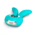 G-vibe Mini - wibrator silikonowy USB - miętowy