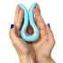 G-vibe Mini - wibrator silikonowy USB - miętowy