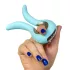 G-vibe Mini - wibrator silikonowy USB - miętowy