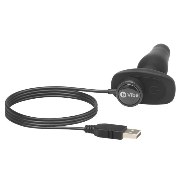 b-Vibe Novice - wibrator analny dla początkujących - czarny