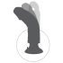 King Cock 7 wibrator z przyssawką (18 cm) - naturalny