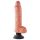 King Cock - wibrator z przyssawką - 25 cm - naturalny kolor