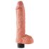 King Cock - wibrator z przyssawką - 25 cm - naturalny kolor
