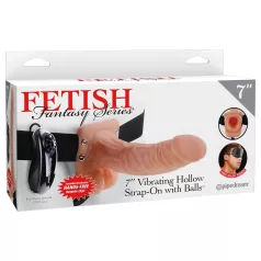   Pipedream - Fetyszystyczny Strap-on 7 - przypinany wibrator (naturalny)