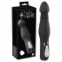 You2Toys - wibrator analny z funkcją pchającą - czarny