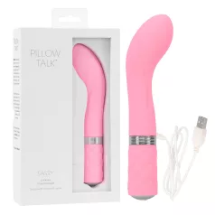   Pillow Talk Sassy - wibrator punktu G na akumulator (różowy)