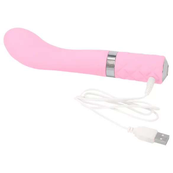 Pillow Talk Sassy - wibrator punktu G na akumulator (różowy)