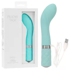   Pillow Talk Sassy - wibrator do punktu G - ładowany - turkusowy