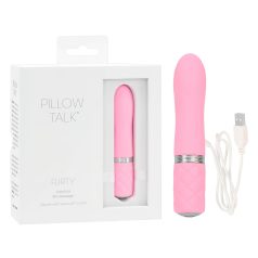   Pillow Talk Flirty - wibrator łechtaczkowy akumulatorowy - różowy