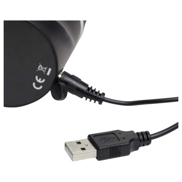 Happyrabbit - wibrator realistyczny z wypustką na łechtaczkę - wodoodporny