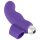 SMILE Finger - falisty silikonowy wibrator na palec (fioletowy)