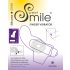 SMILE Finger - falisty silikonowy wibrator na palec (fioletowy)