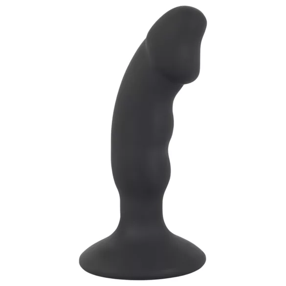 Black Velvets - wibrator analny z penisem - ładowany akumulatorowo - czarny