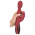 You2Toys Massager - pchający-obrotowy, rozgrzewający wibrator na punkt G (czerwony)