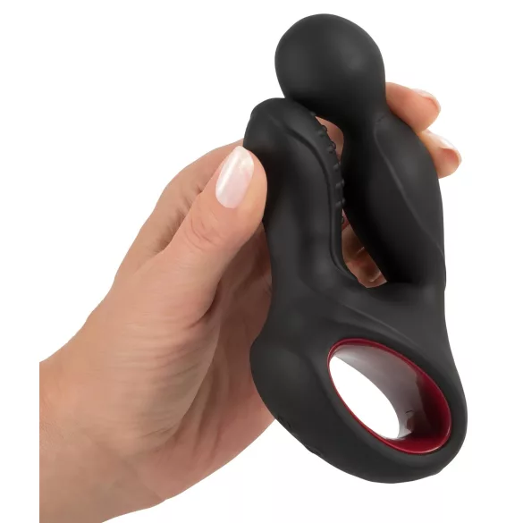 You2Toys - masażer prostaty wibrujący z funkcją ogrzewania i rotacji - czarny
