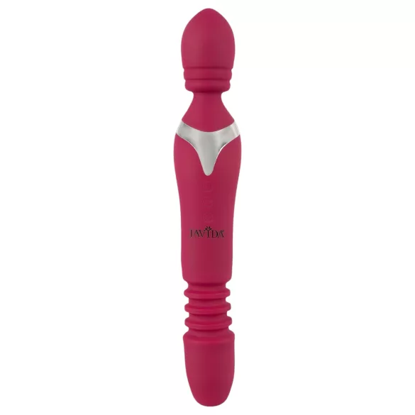 Javida Thrusting - wibrator masujący 3 w 1 (czerwony)