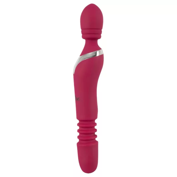 Javida Thrusting - wibrator masujący 3 w 1 (czerwony)
