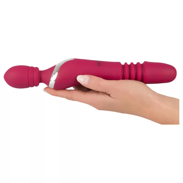 Javida Thrusting - wibrator masujący 3 w 1 (czerwony)
