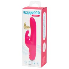  Happyrabbit Curve Slim - wodoodporny wibrator z króliczkiem (różowy)
