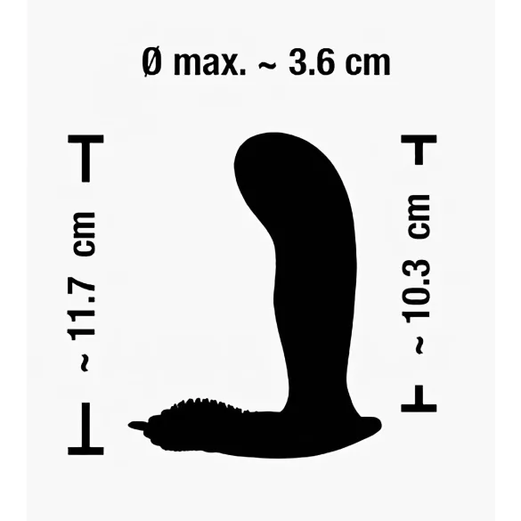 SMILE G-Spot Panty - noszone majtki z akumulatorowym, radiowym wibratorem (różowe)