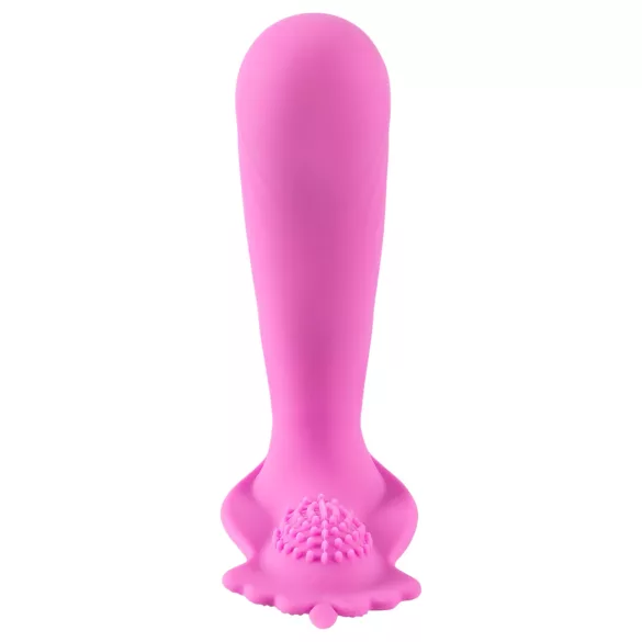 SMILE G-Spot Panty - noszone majtki z akumulatorowym, radiowym wibratorem (różowe)