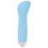 Cuties Mini Blue - akumulatorowy wibrator G-punkt (turkusowy)